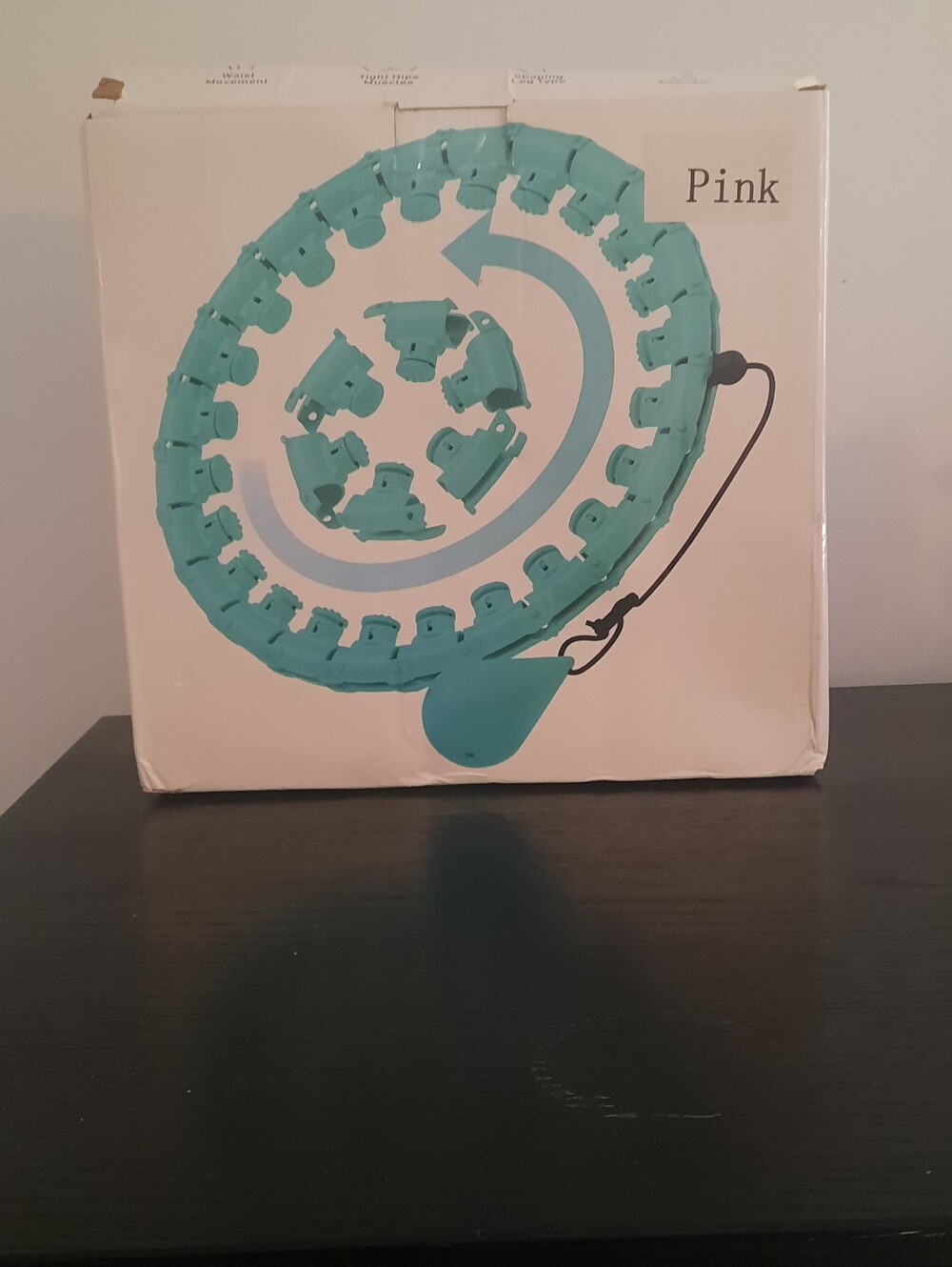 Adjustable Smart Hula Hoop - Pink